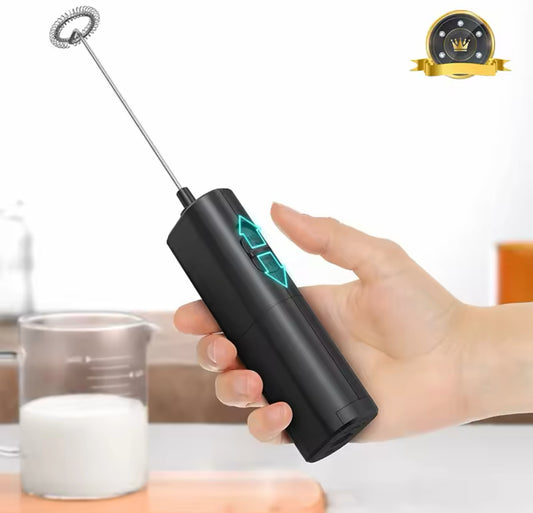 Electric Milk Frother Portable Mini Handheld Fast Foamer Coffee Cappuccino Whisk Mixer Food Blender